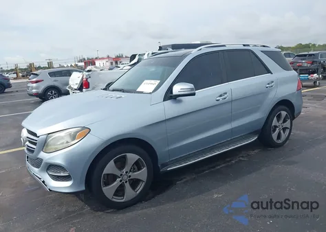 2016 Mercedes-Benz Gle из США, поврежденный, VIN 4JGDA5JB9GA742537